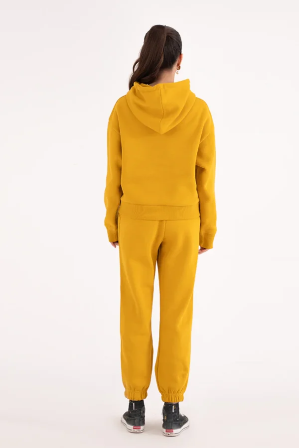 Stripe Fusion For Her Yellow Hoodie