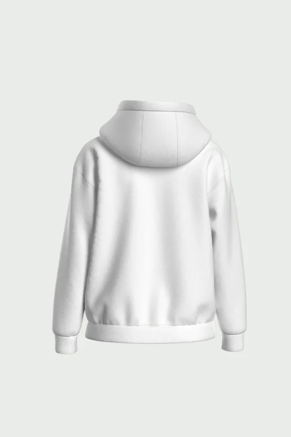 Teddy Bear White Hoodie