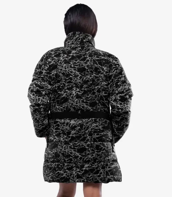 Black Duck Down Coat - Insulated Puffer Jacket