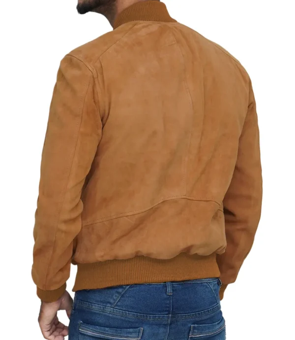Men's Bomber Light Brown