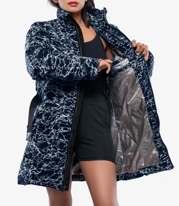 Blue Duck Down Coat - Insulated Puffer Jacket